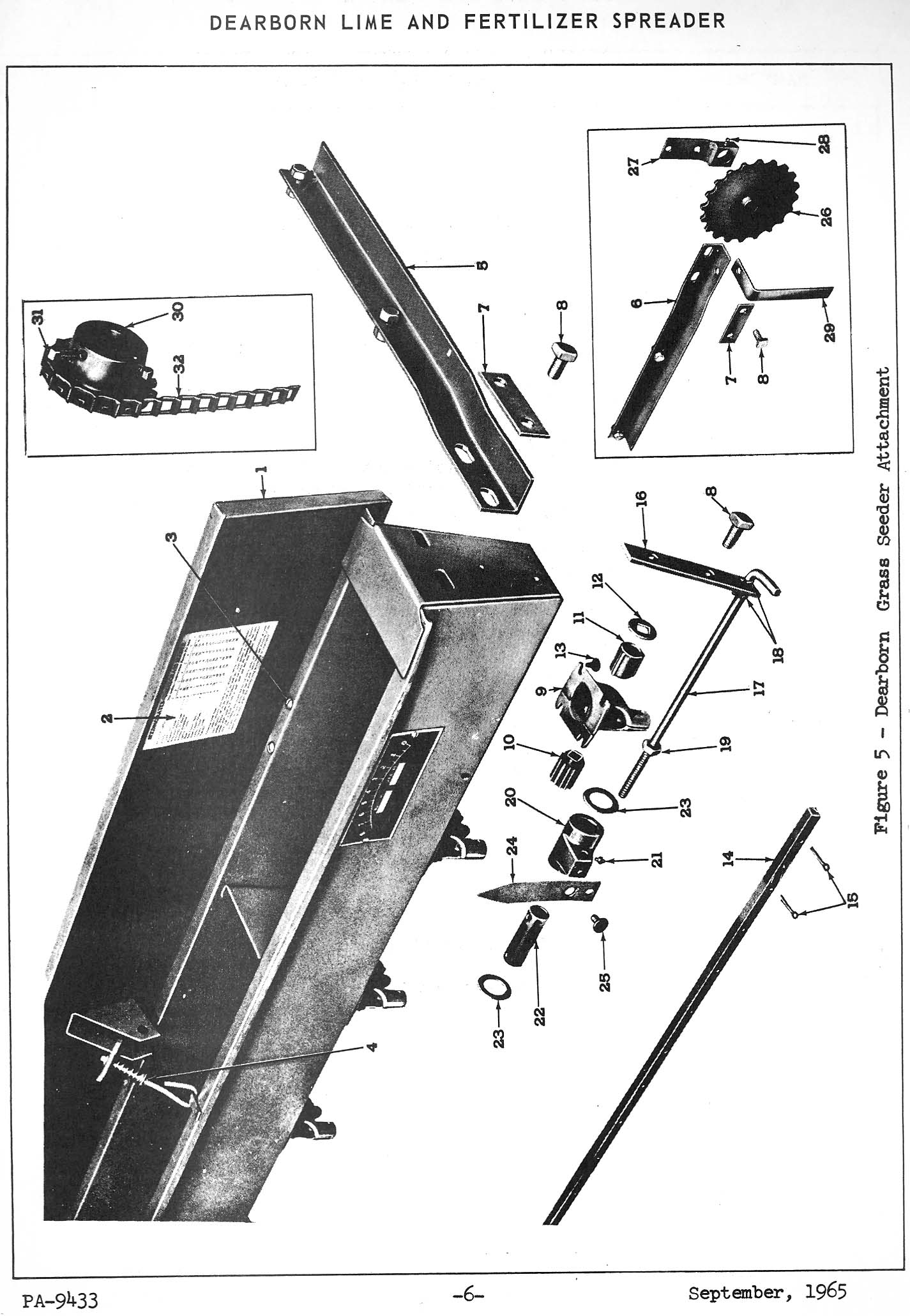 Brillion Seeder Parts Manual
